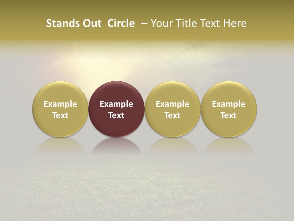 Sunwaves 14 PowerPoint Template