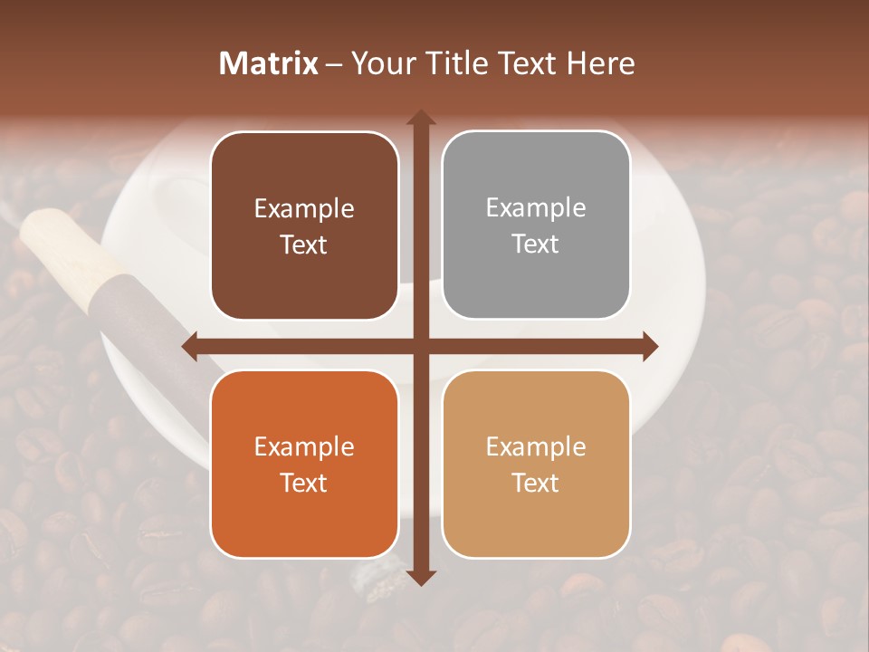 Coffee And Cigar PowerPoint Template