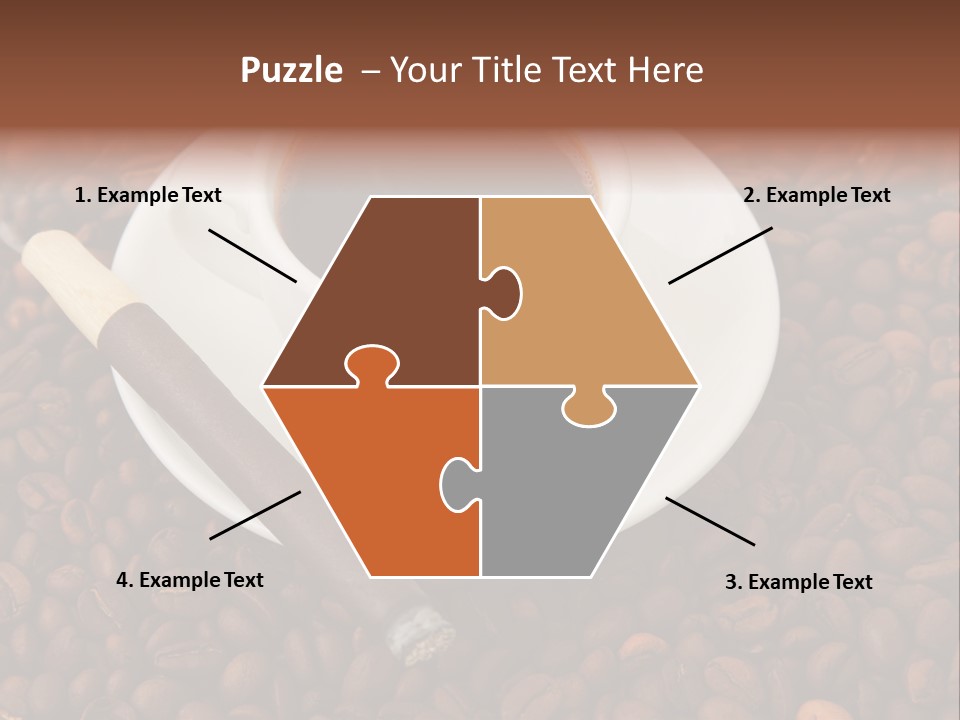 Coffee And Cigar PowerPoint Template