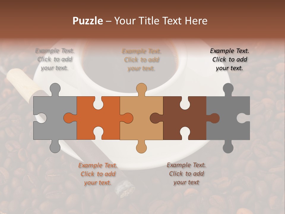 Coffee And Cigar PowerPoint Template