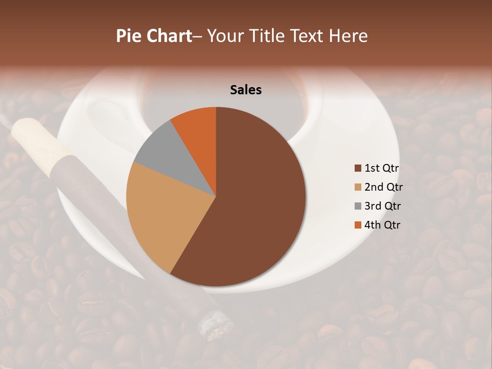 Coffee And Cigar PowerPoint Template