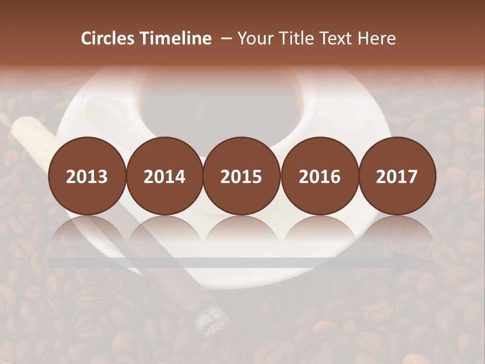 Coffee And Cigar PowerPoint Template