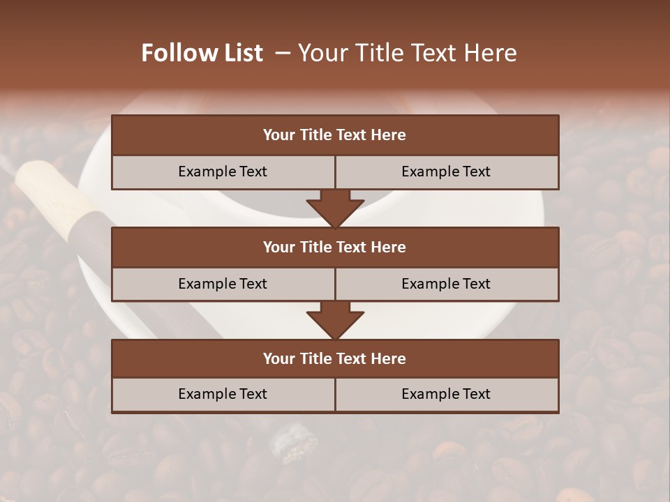 Coffee And Cigar PowerPoint Template