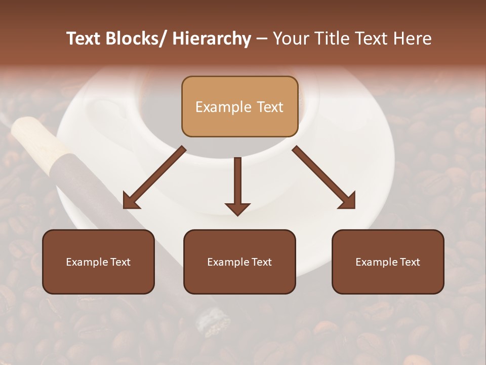 Coffee And Cigar PowerPoint Template