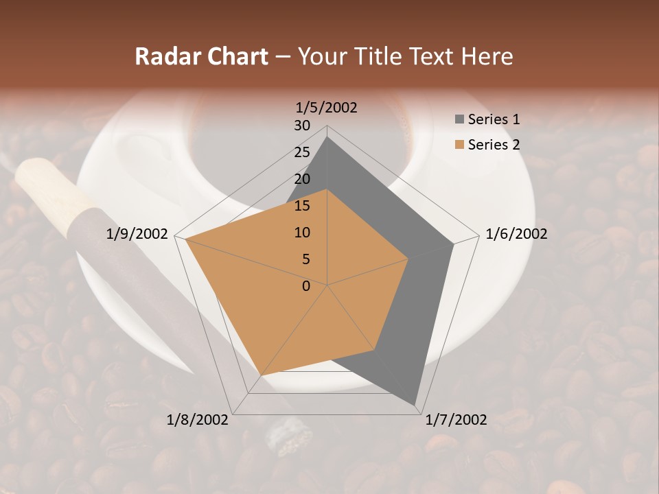 Coffee And Cigar PowerPoint Template
