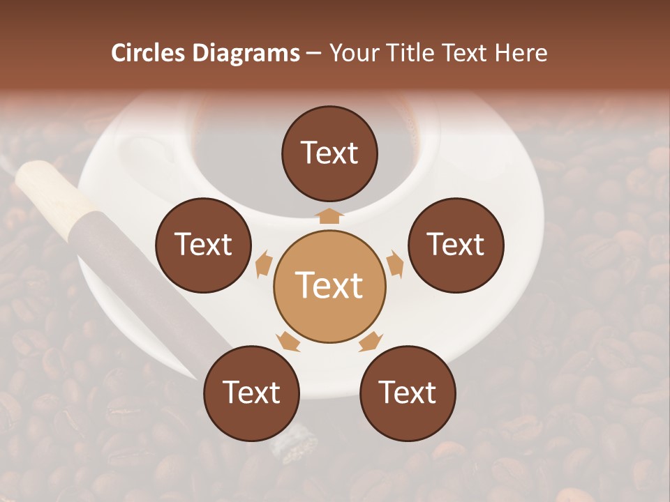 Coffee And Cigar PowerPoint Template