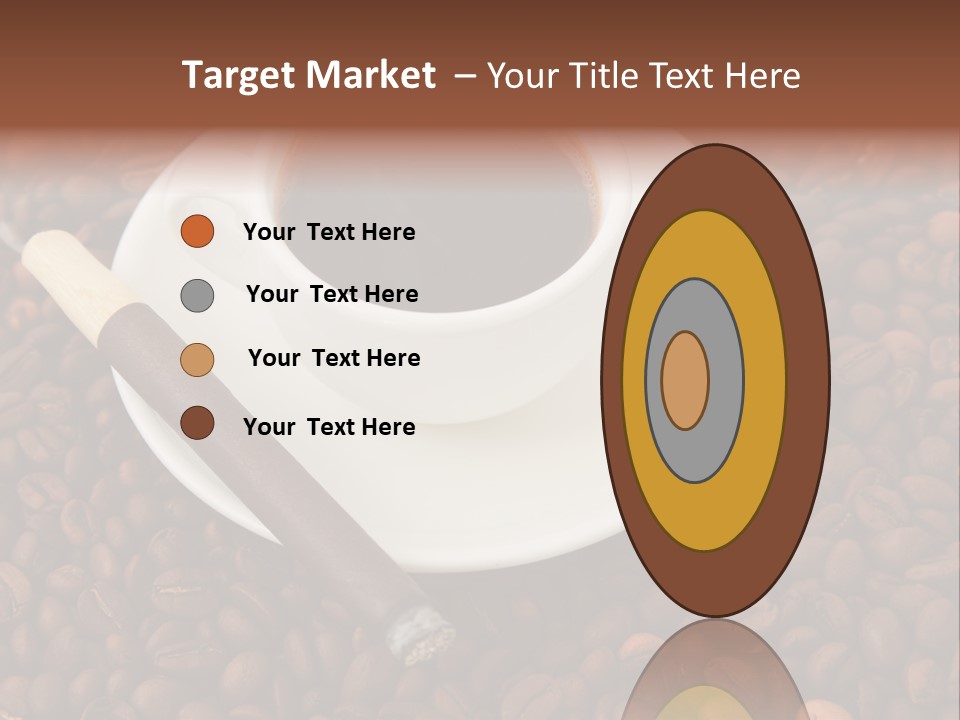 Coffee And Cigar PowerPoint Template