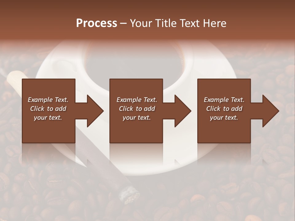 Coffee And Cigar PowerPoint Template
