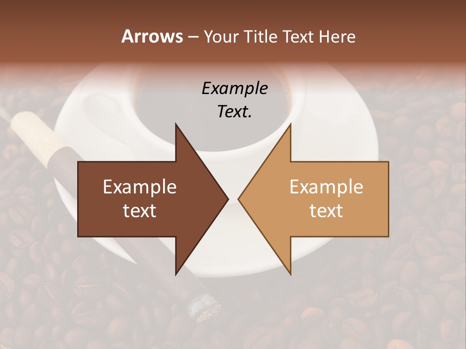 Coffee And Cigar PowerPoint Template