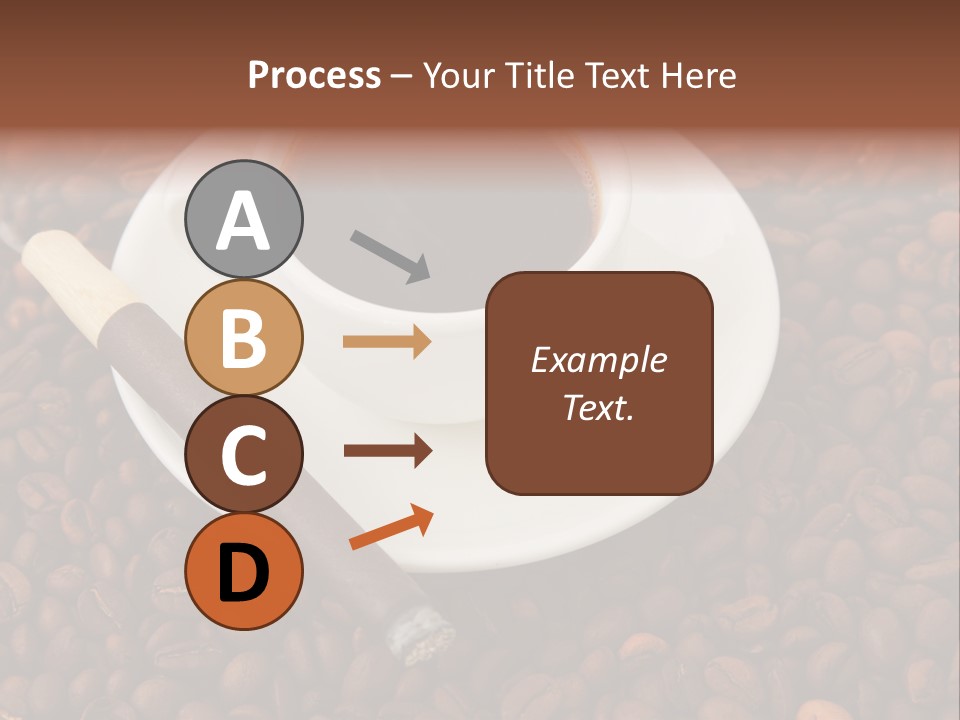 Coffee And Cigar PowerPoint Template