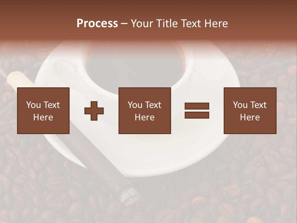 Coffee And Cigar PowerPoint Template