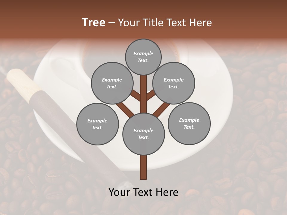 Coffee And Cigar PowerPoint Template