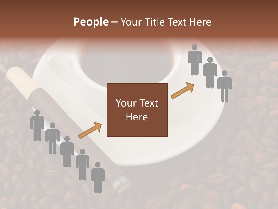 Coffee And Cigar PowerPoint Template