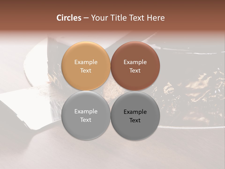 Chocolate Cake PowerPoint Template