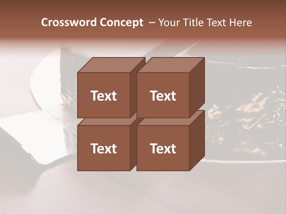 Chocolate Cake PowerPoint Template
