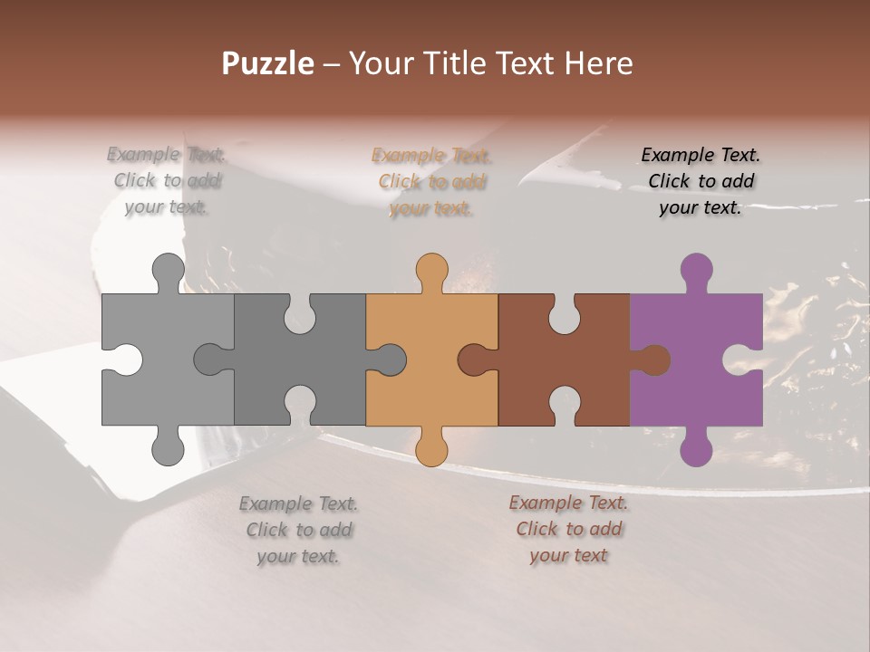 Chocolate Cake PowerPoint Template