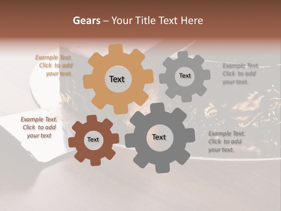 Chocolate Cake PowerPoint Template