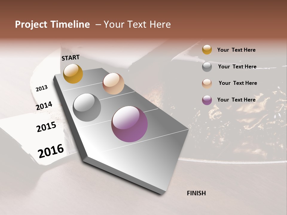 Chocolate Cake PowerPoint Template