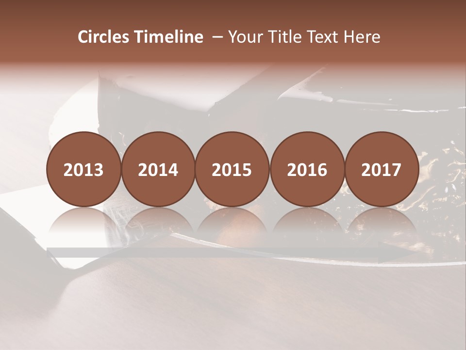 Chocolate Cake PowerPoint Template