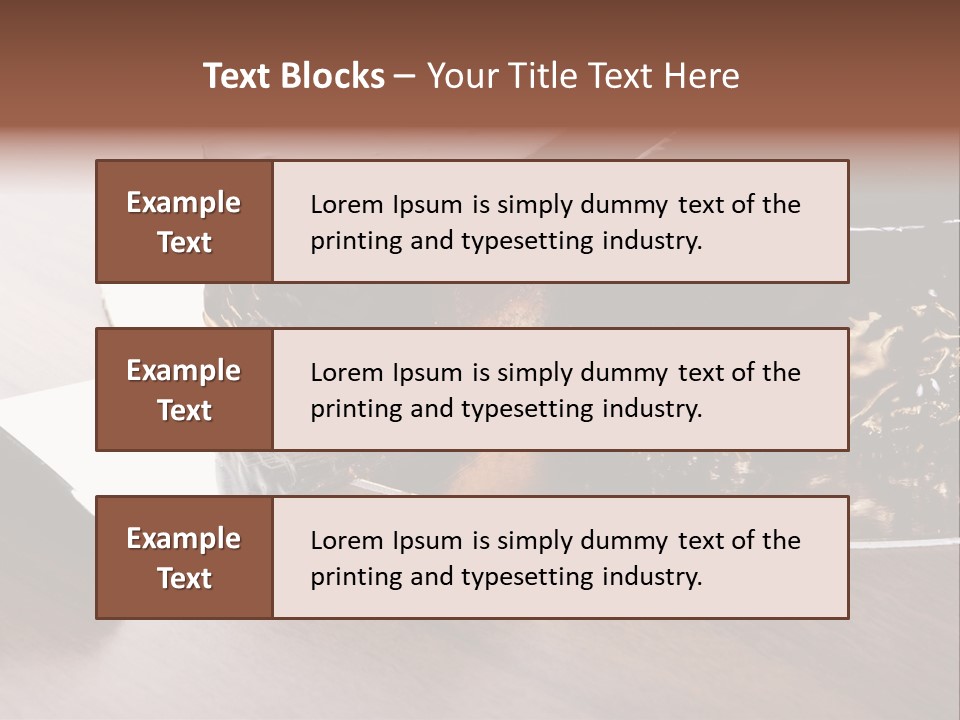 Chocolate Cake PowerPoint Template