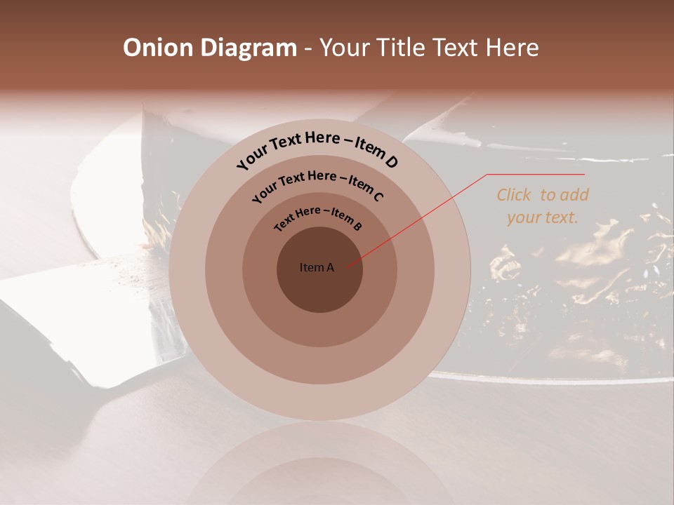 Chocolate Cake PowerPoint Template