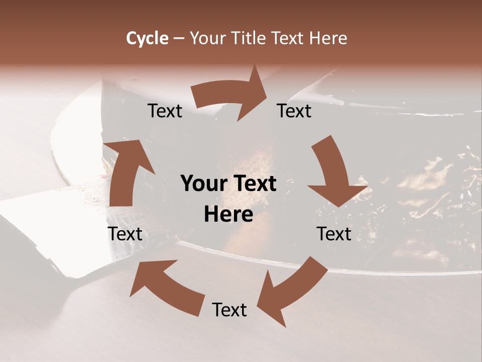 Chocolate Cake PowerPoint Template