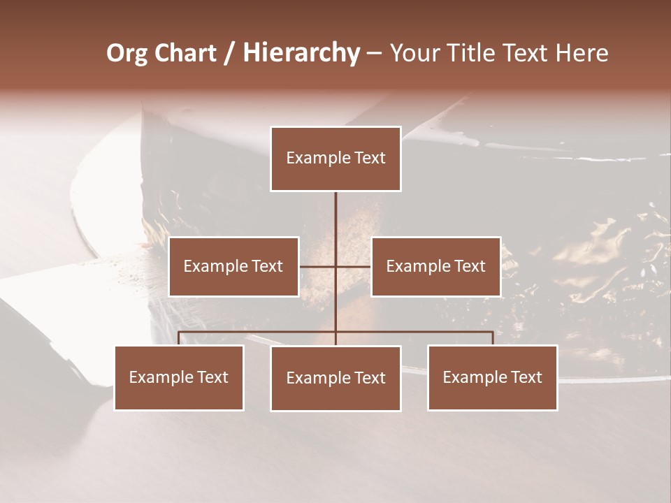 Chocolate Cake PowerPoint Template