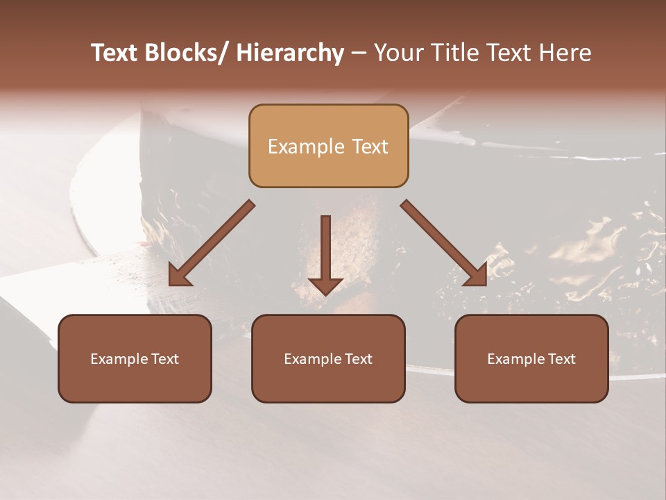 Chocolate Cake PowerPoint Template