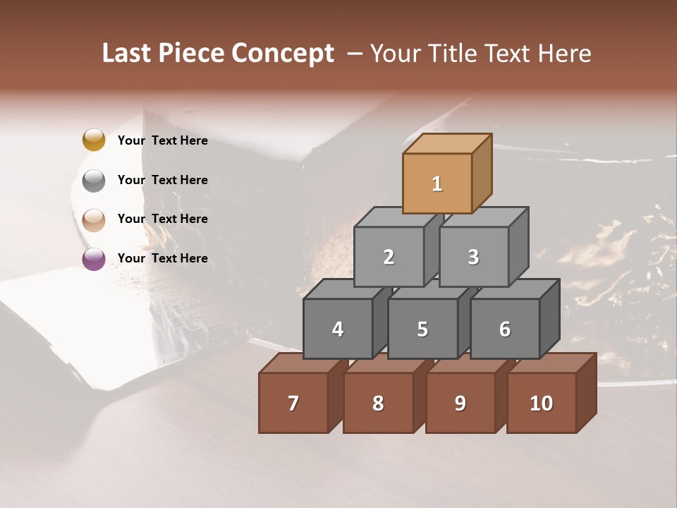 Chocolate Cake PowerPoint Template