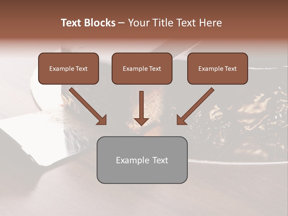 Chocolate Cake PowerPoint Template