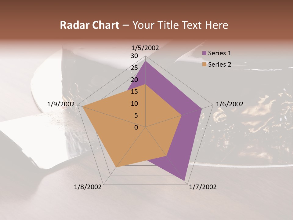 Chocolate Cake PowerPoint Template