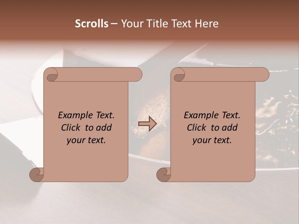 Chocolate Cake PowerPoint Template