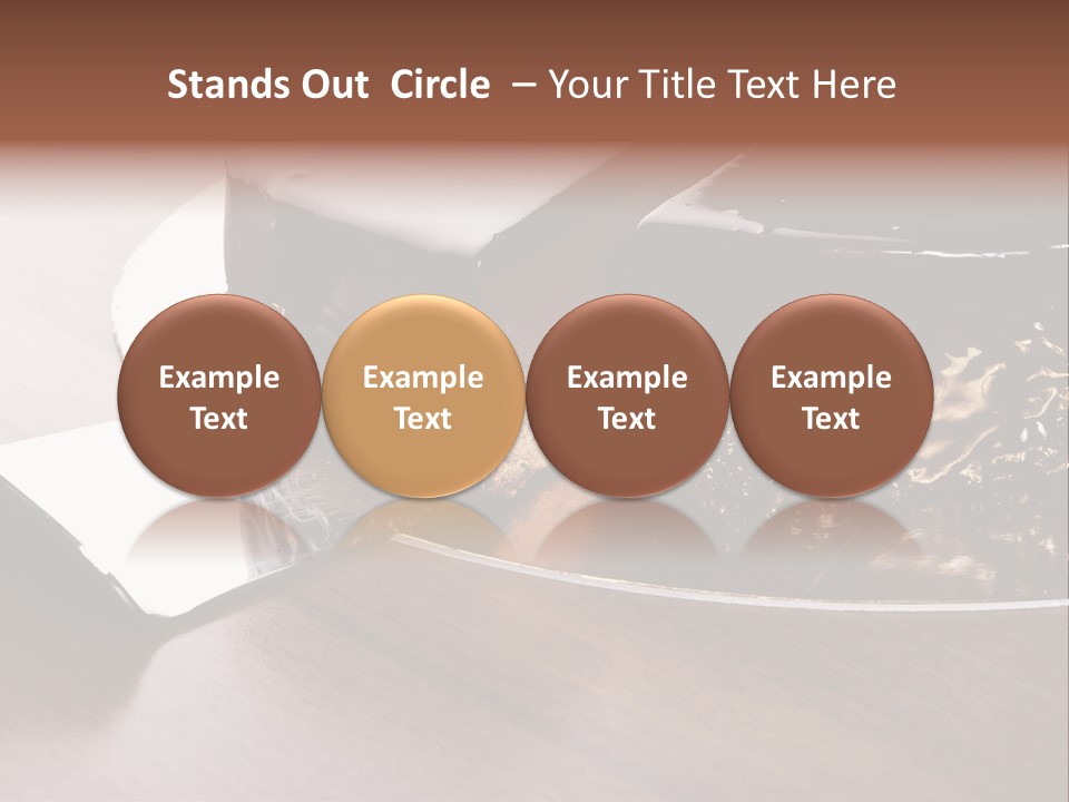 Chocolate Cake PowerPoint Template