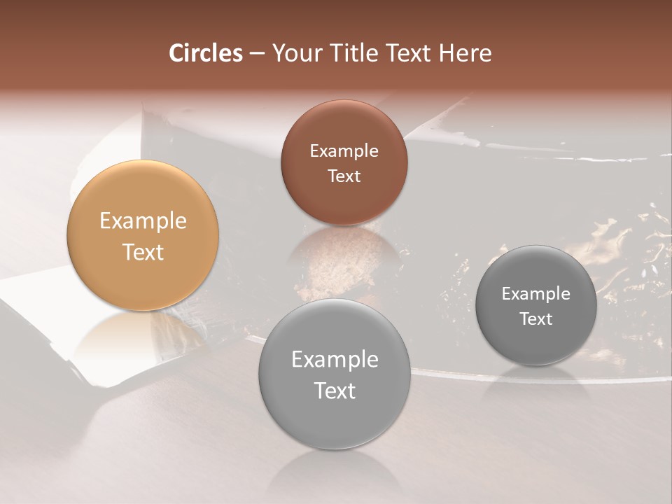 Chocolate Cake PowerPoint Template