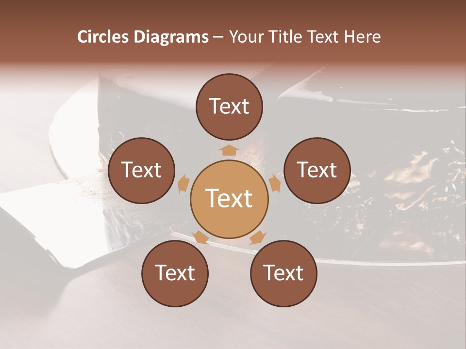 Chocolate Cake PowerPoint Template