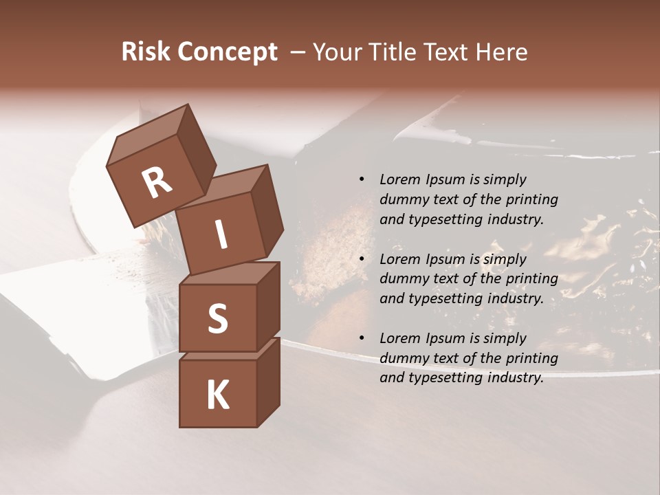 Chocolate Cake PowerPoint Template