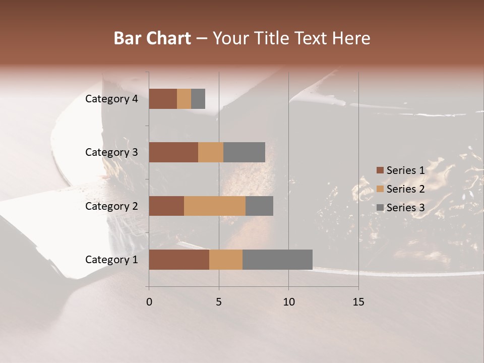 Chocolate Cake PowerPoint Template