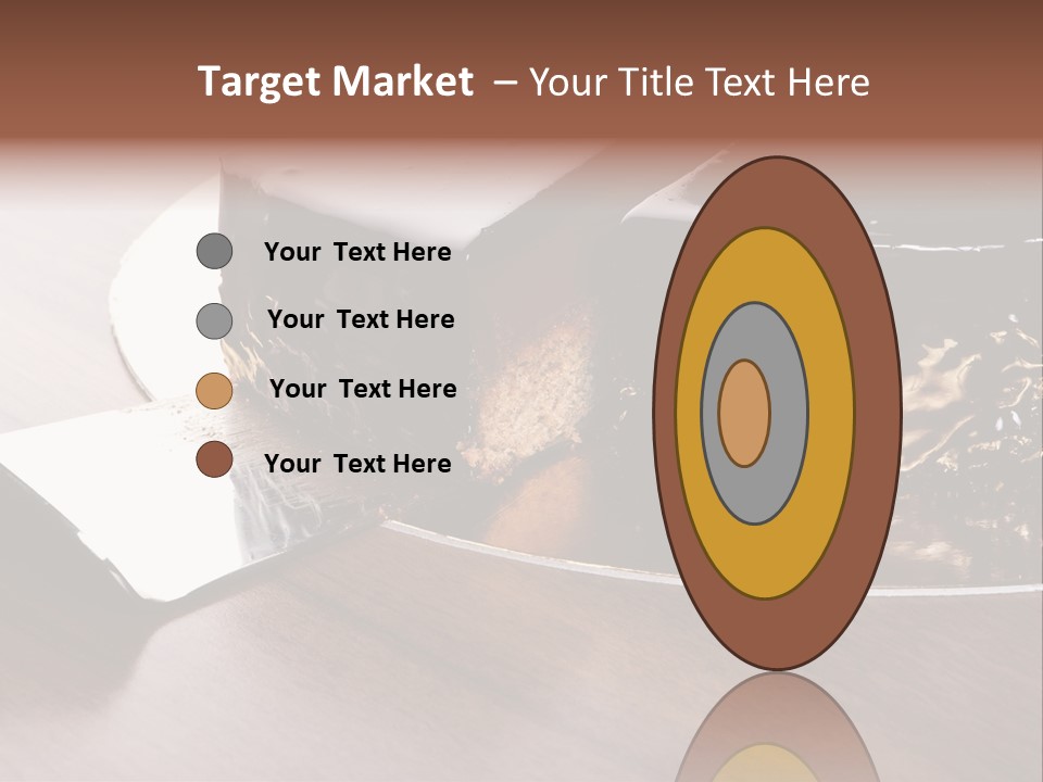 Chocolate Cake PowerPoint Template