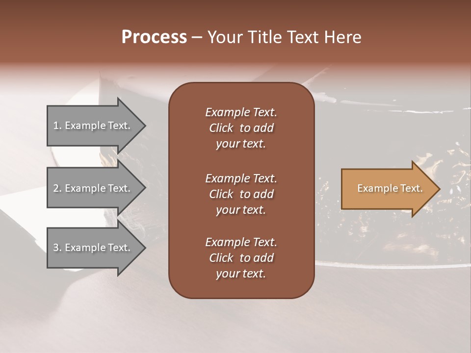 Chocolate Cake PowerPoint Template