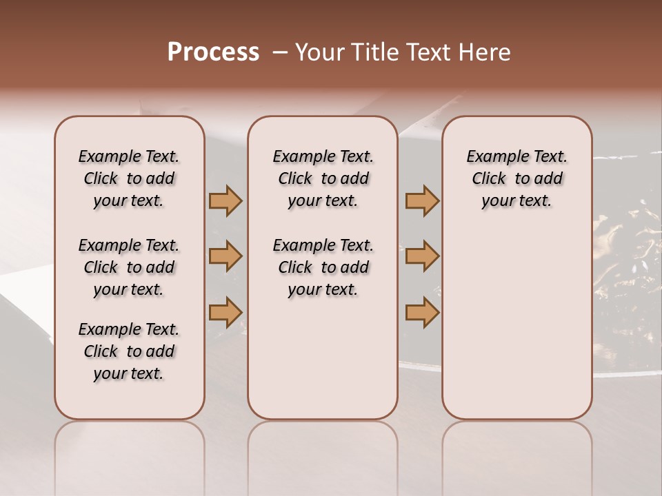 Chocolate Cake PowerPoint Template