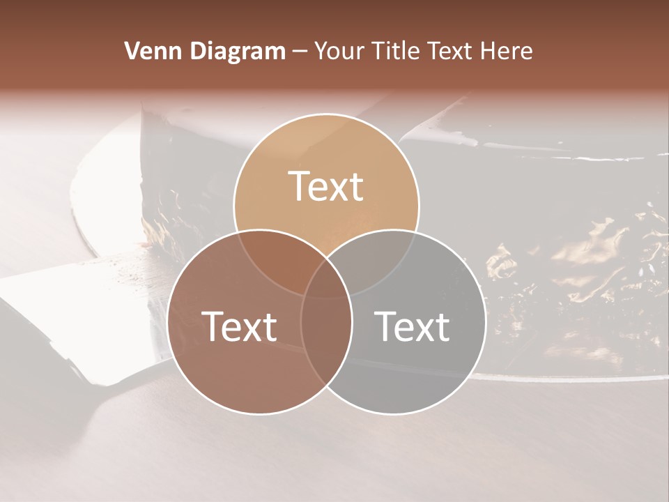 Chocolate Cake PowerPoint Template