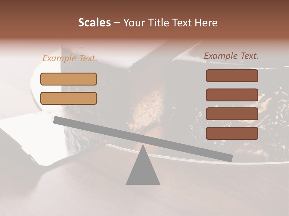 Chocolate Cake PowerPoint Template