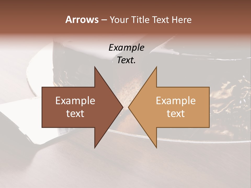 Chocolate Cake PowerPoint Template