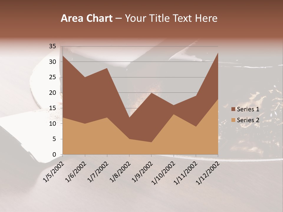 Chocolate Cake PowerPoint Template