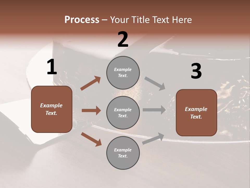 Chocolate Cake PowerPoint Template
