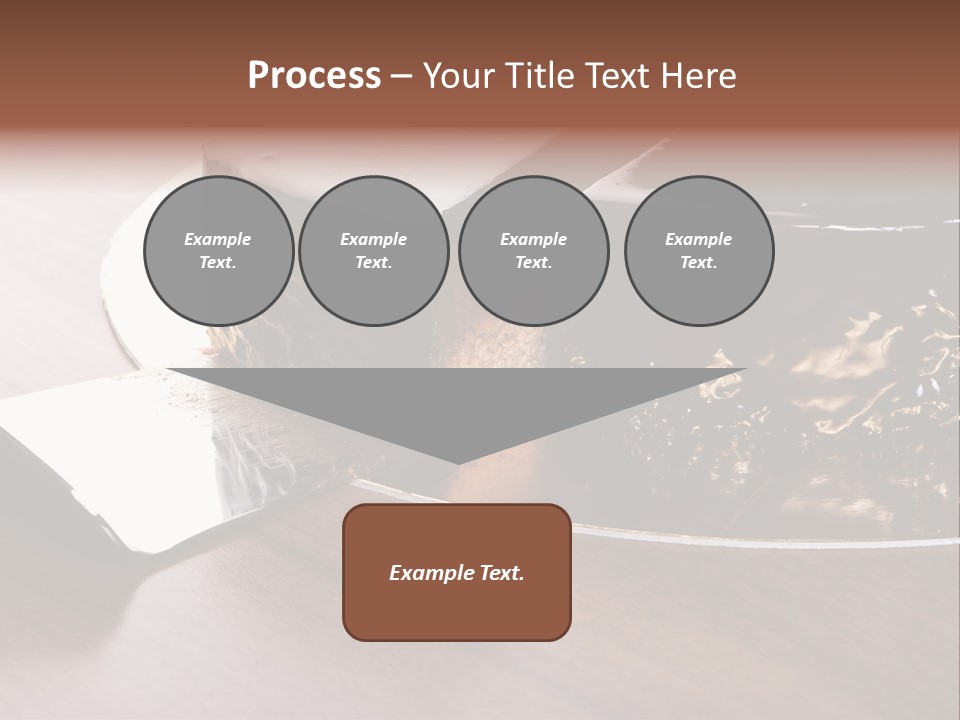 Chocolate Cake PowerPoint Template