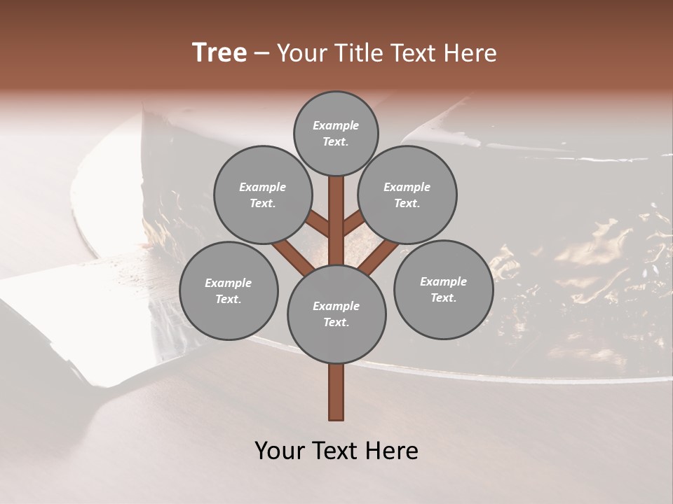 Chocolate Cake PowerPoint Template