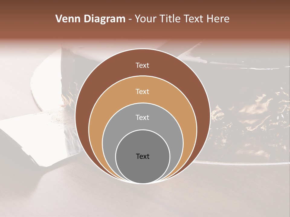 Chocolate Cake PowerPoint Template