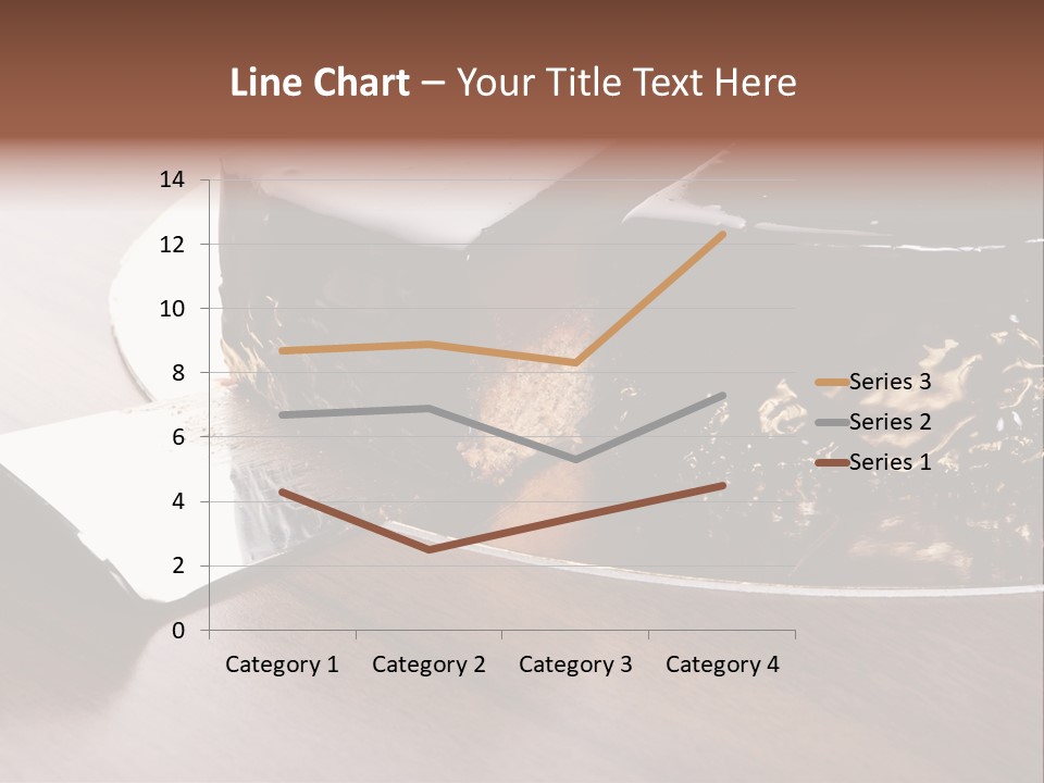 Chocolate Cake PowerPoint Template
