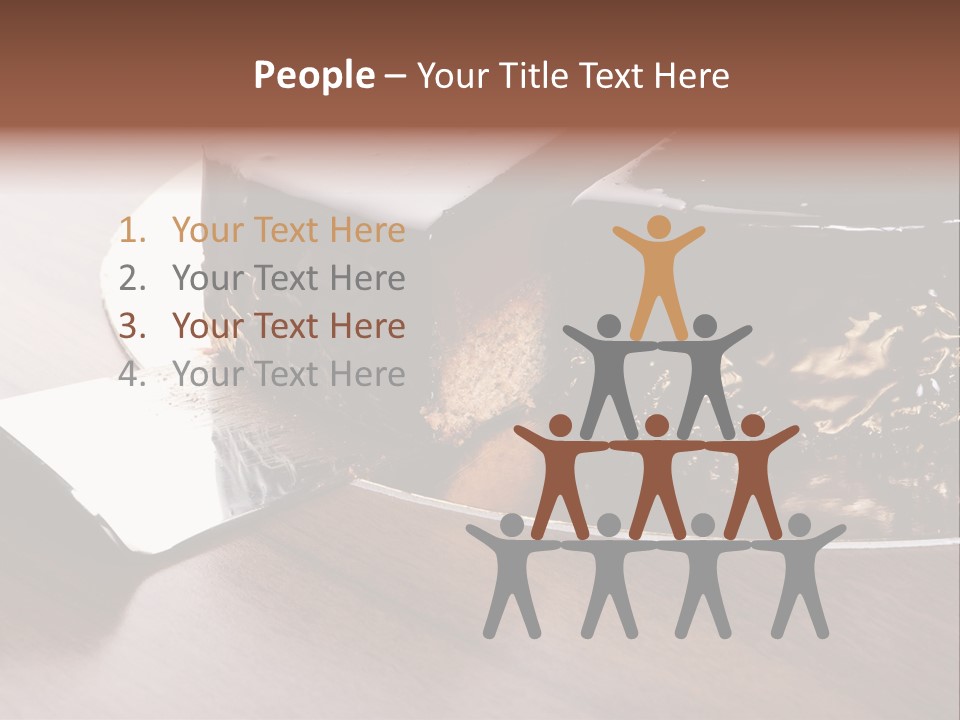 Chocolate Cake PowerPoint Template